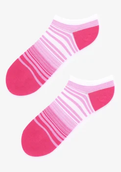 Bawełniane niskie skarpetki damskie Footies Stripes 2 Marilyn