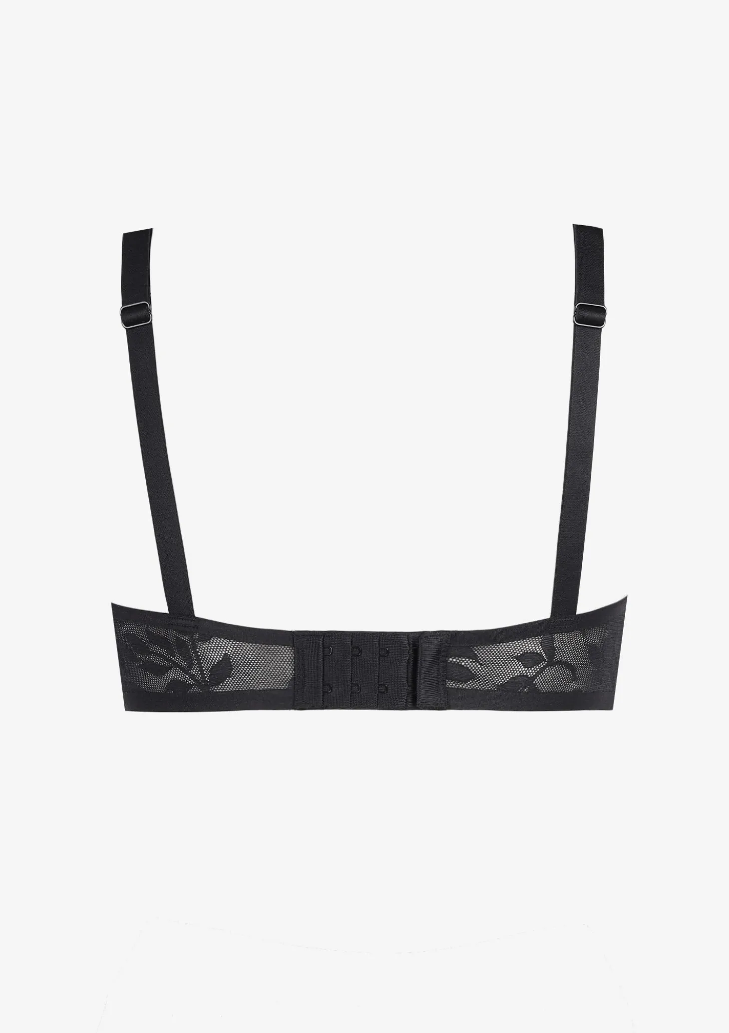 Biustonosz damski bezfiszbinowy czarny Comfort Bra Poupee Marilyn