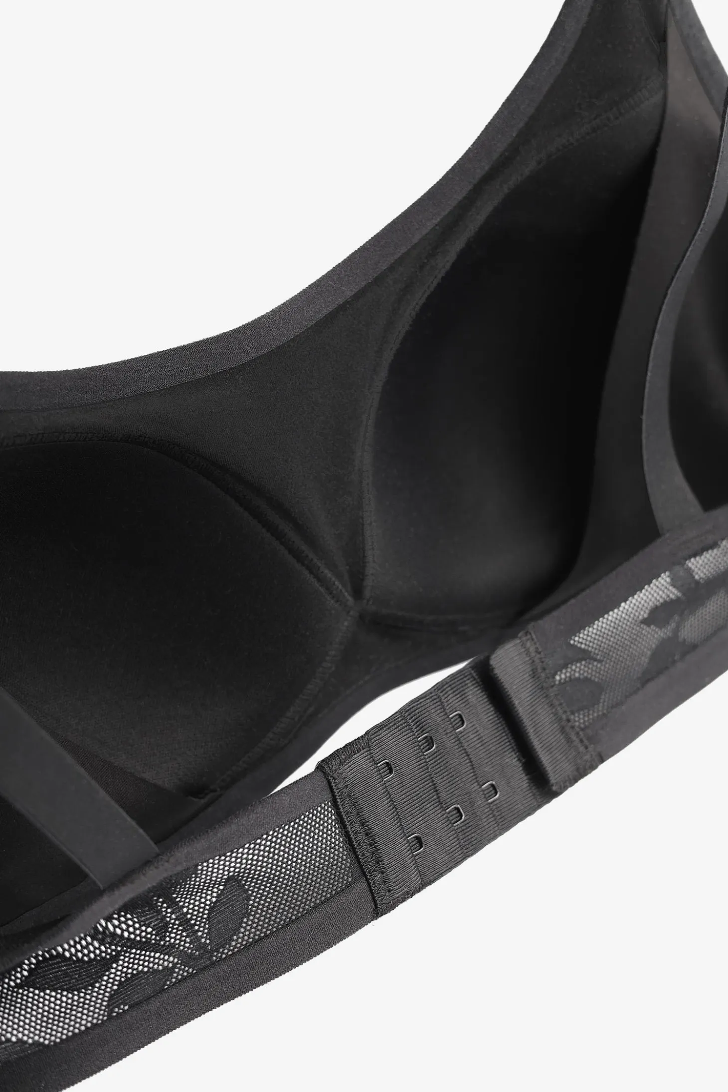 Biustonosz damski bezfiszbinowy czarny Comfort Bra Poupee Marilyn