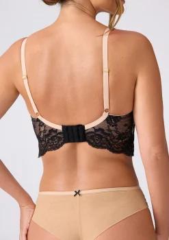 Biustonosz półusztywniany push-up typu longline - Capri