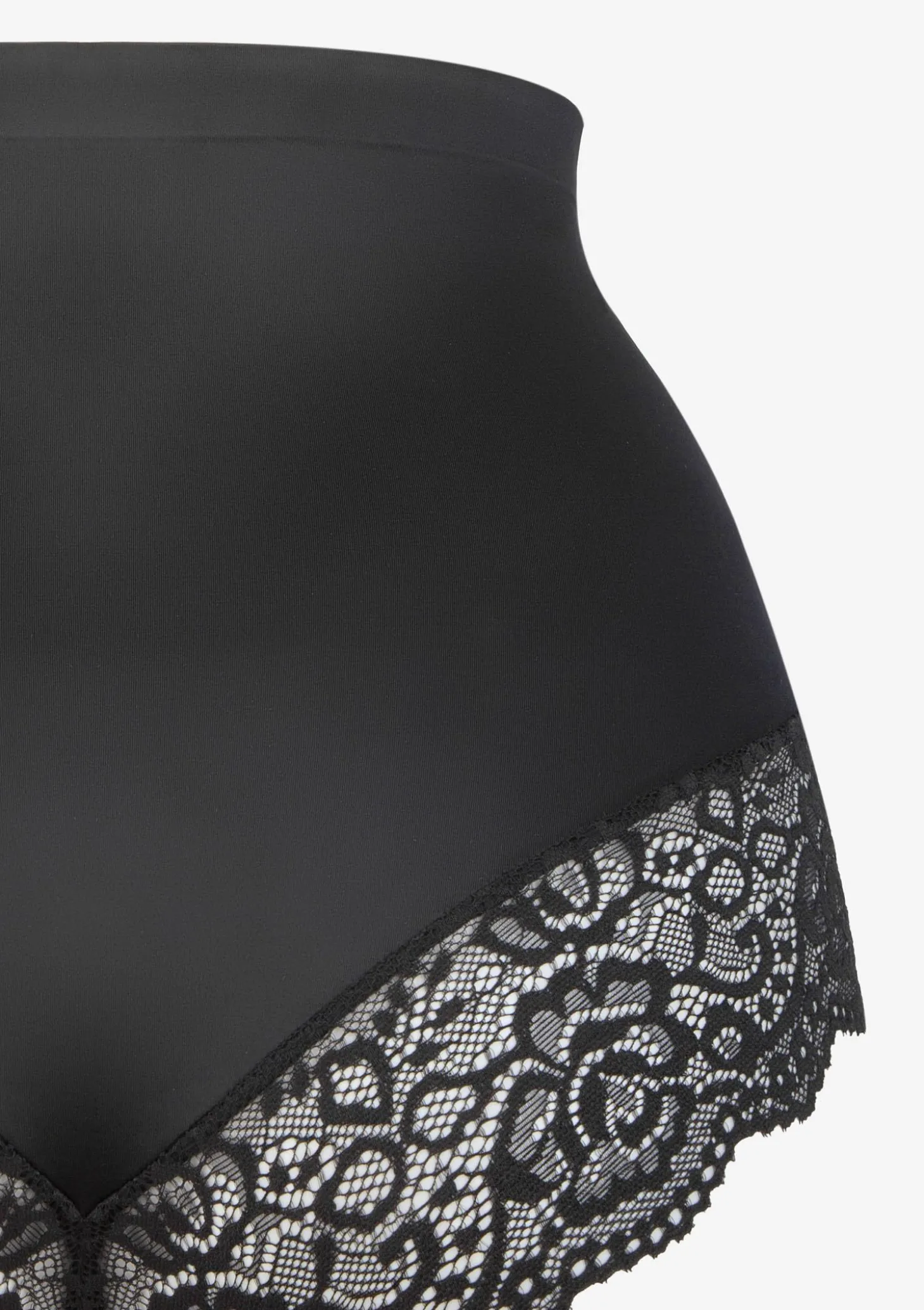 Figi damskie subtelnie modelujące z koronką Panty Excellent Poupee Marilyn
