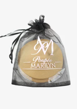 Gładkie okrągłe osłonki na brodawki z silikonem Poupee Marilyn