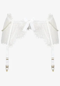 Koronkowy pas do pończoch z perłami Baby Baby 01 Poupee Marilyn