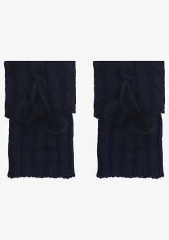 Krótkie getry damskie z pomponami Angora Short Pom Pom Marilyn