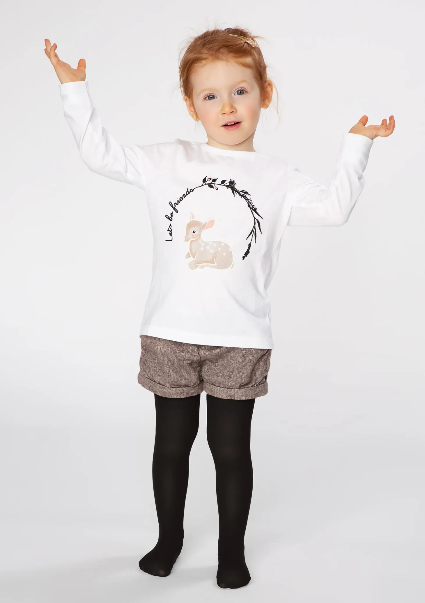 Kryjące Rajstopy Dziecięce Pippi 40 3d Black Marilyn