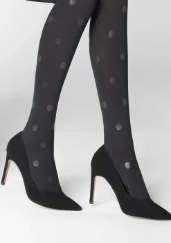 Kryjące rajstopy w kropki Emmy dots T09 Marilyn