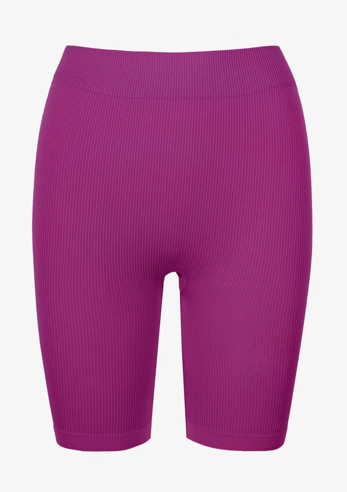 Legginsy damskie prążkowane kolarki Fitness Marilyn