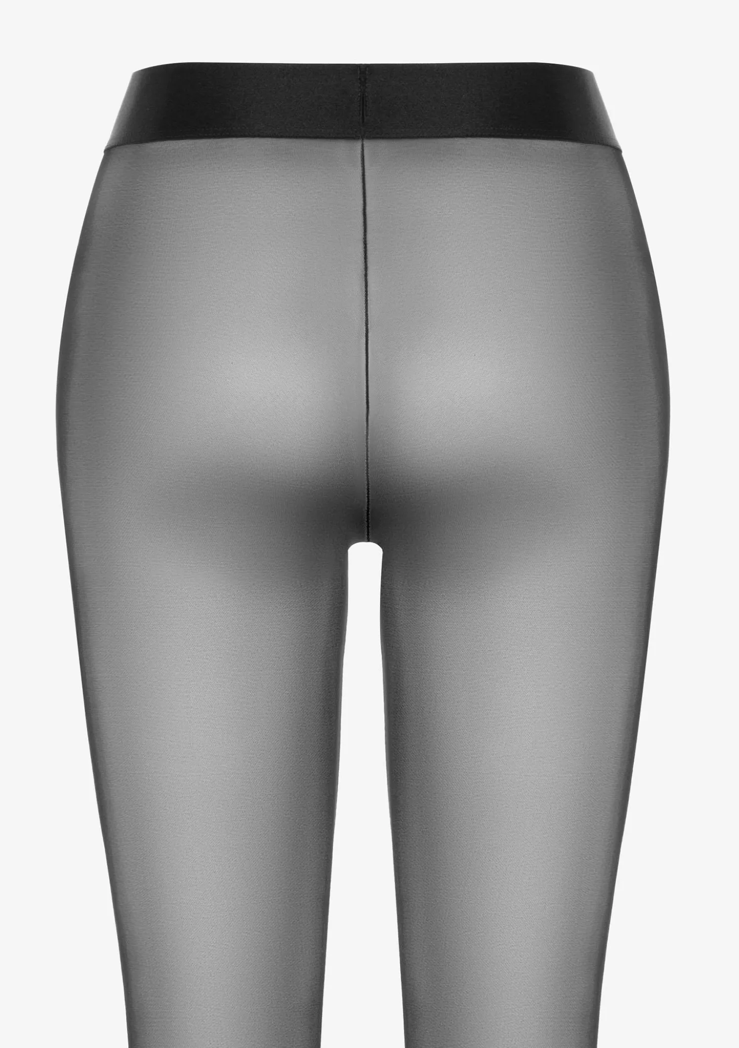 Legginsy damskie z tiulowego materiału zakończone gumeczką i elastycznym pasem Nikita