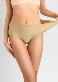 Majtki bezszwowe zielone OneSize ultraelastyczne i nieodznaczające się - Great