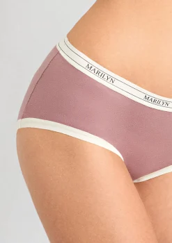 Majtki panty z bawełny organicznej z szerszym wycięciem i elastyczną gumką Karen