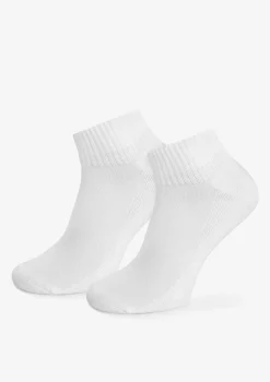 Męskie białe skarpetki bawełniane bezuciskowe z płaskim szwem – Stay fresh