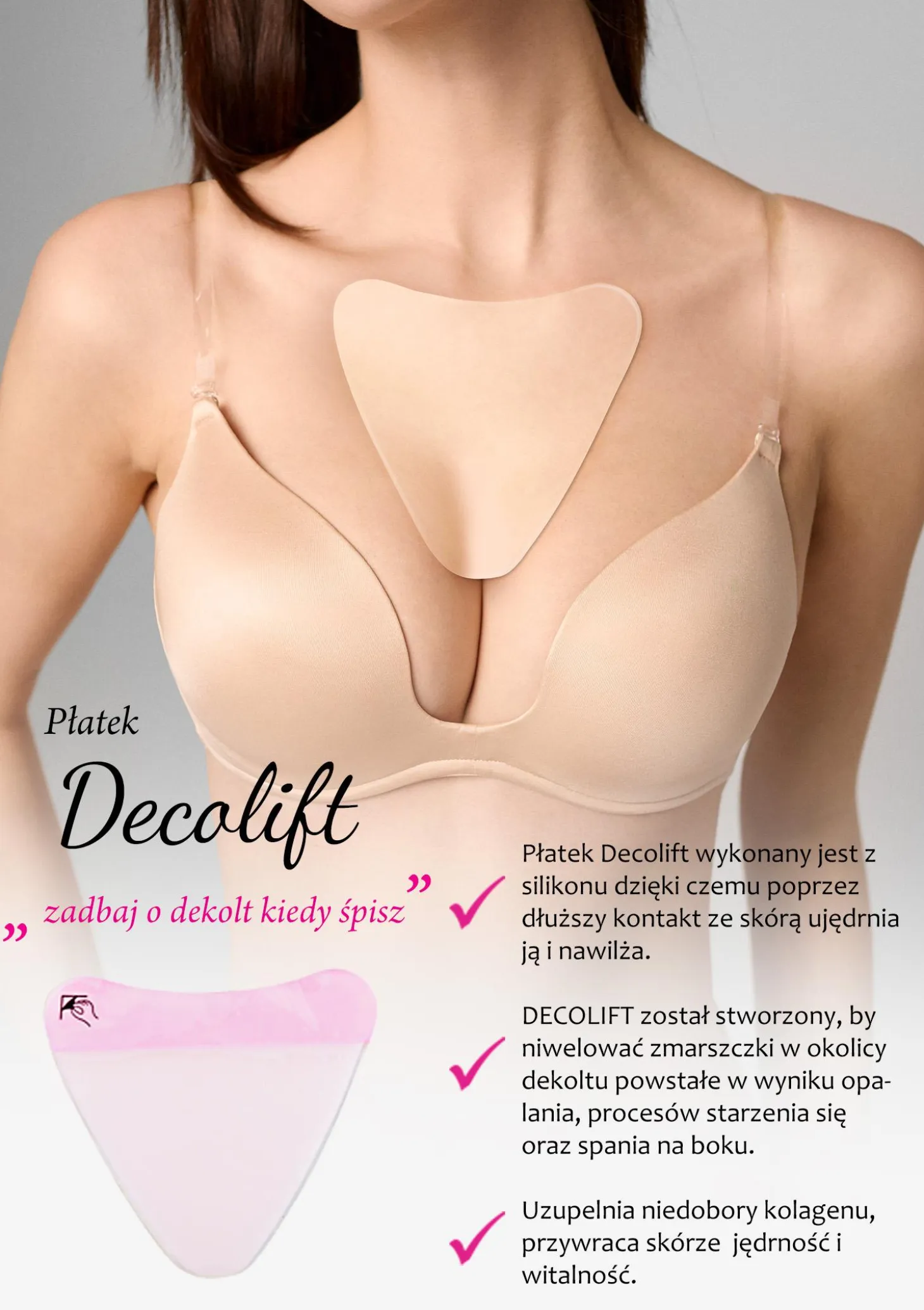 Płatek Na Dekolt Decolift Poupee Marilyn