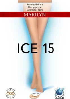 Rajstopy damskie aktywnie chłodzące z efektem gołych nóg Ice 15 Marilyn