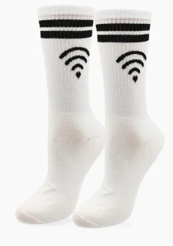 Skarpetki bawełniane z grafiką - SVL Wi-Fi