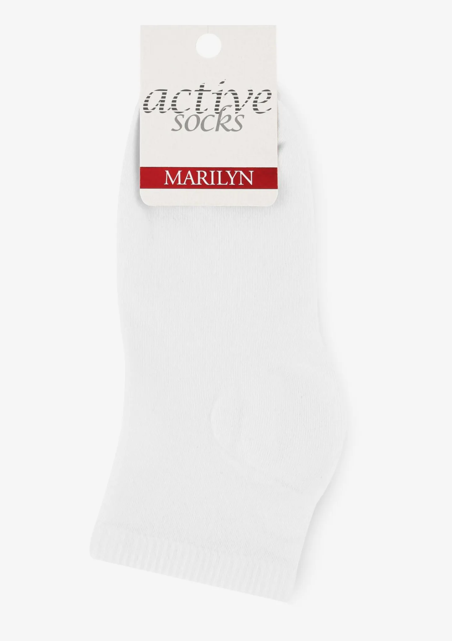 Skarpetki damskie bawełniane białe niski krój Forte 58 b Marilyn