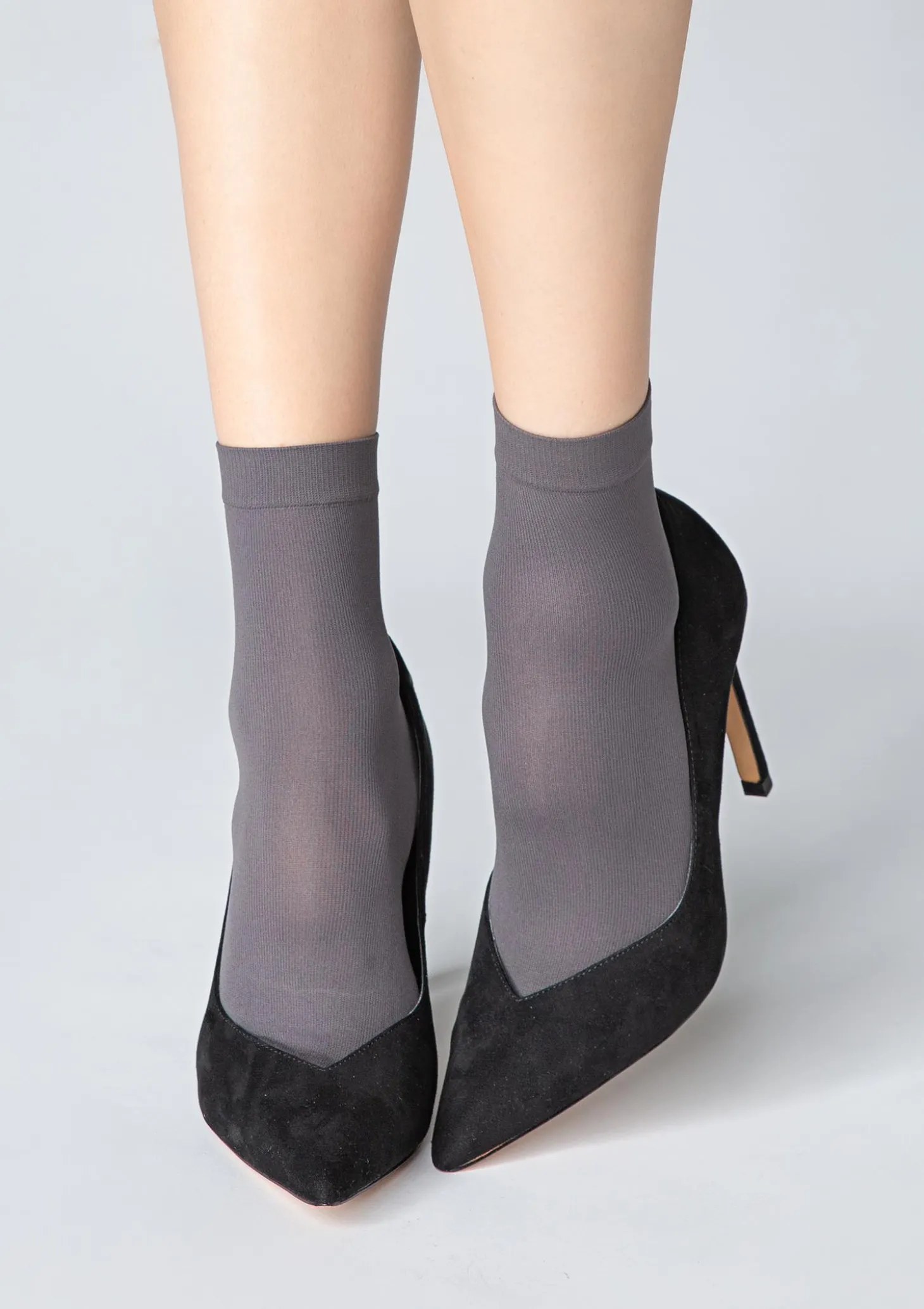 Skarpetki damskie Micro Socks szare 40 Den Marilyn