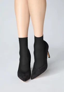 Skarpetki damskie Micro Socks czarne 40 Den Marilyn
