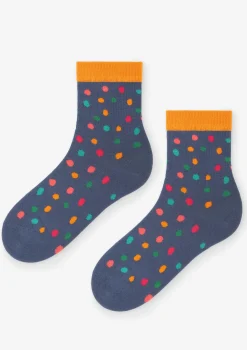 Skarpetki damskie w kolorowe kropeczki Color Dots Marilyn