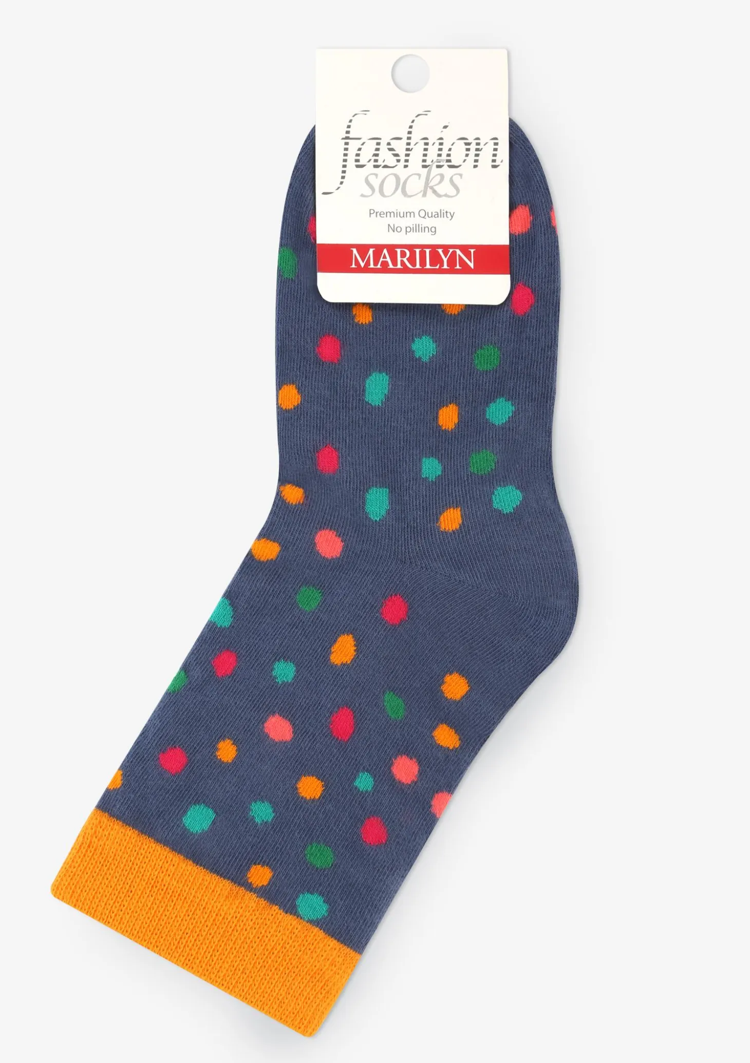 Skarpetki damskie w kolorowe kropeczki Color Dots Marilyn