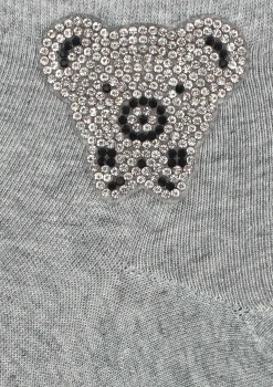Skarpetki damskie ze srebrnym misiem koala Cotton Silver Koala Marilyn