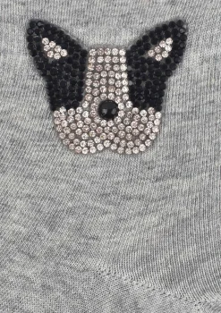 Skarpetki damskie z głową psa Cotton Glamour Puppy Marilyn