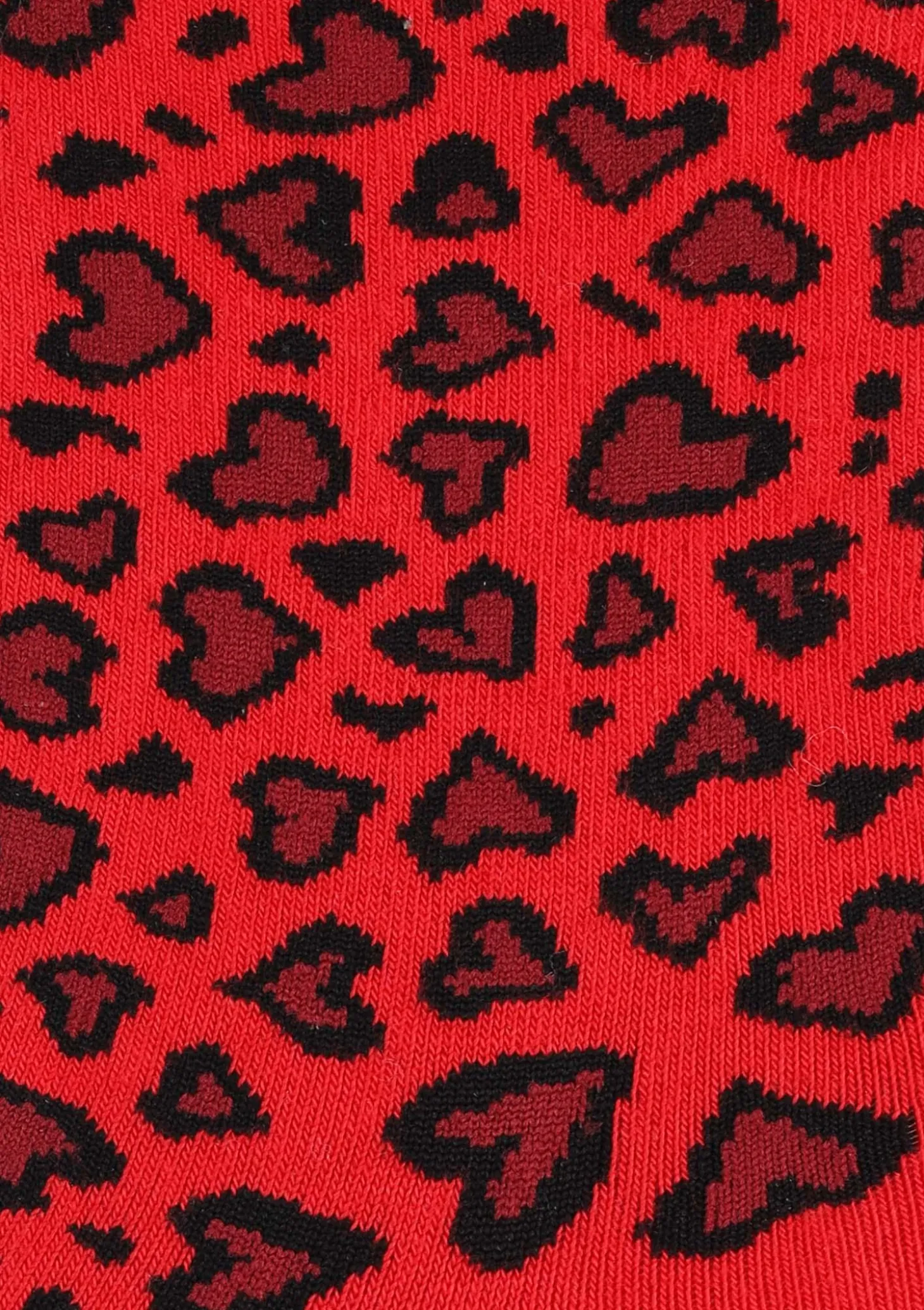 Skarpetki damskie z grafiką serduszek SL Panther Hearts Marilyn