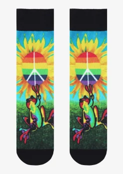 Skarpetki męskie z żabą Men Special Hippie Frog Marilyn