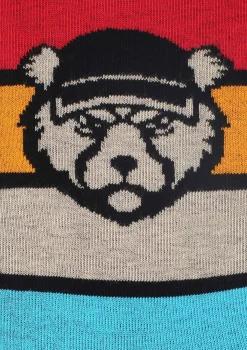 Skarpetki męskie z niedźwiedziem Angry Bear Marilyn