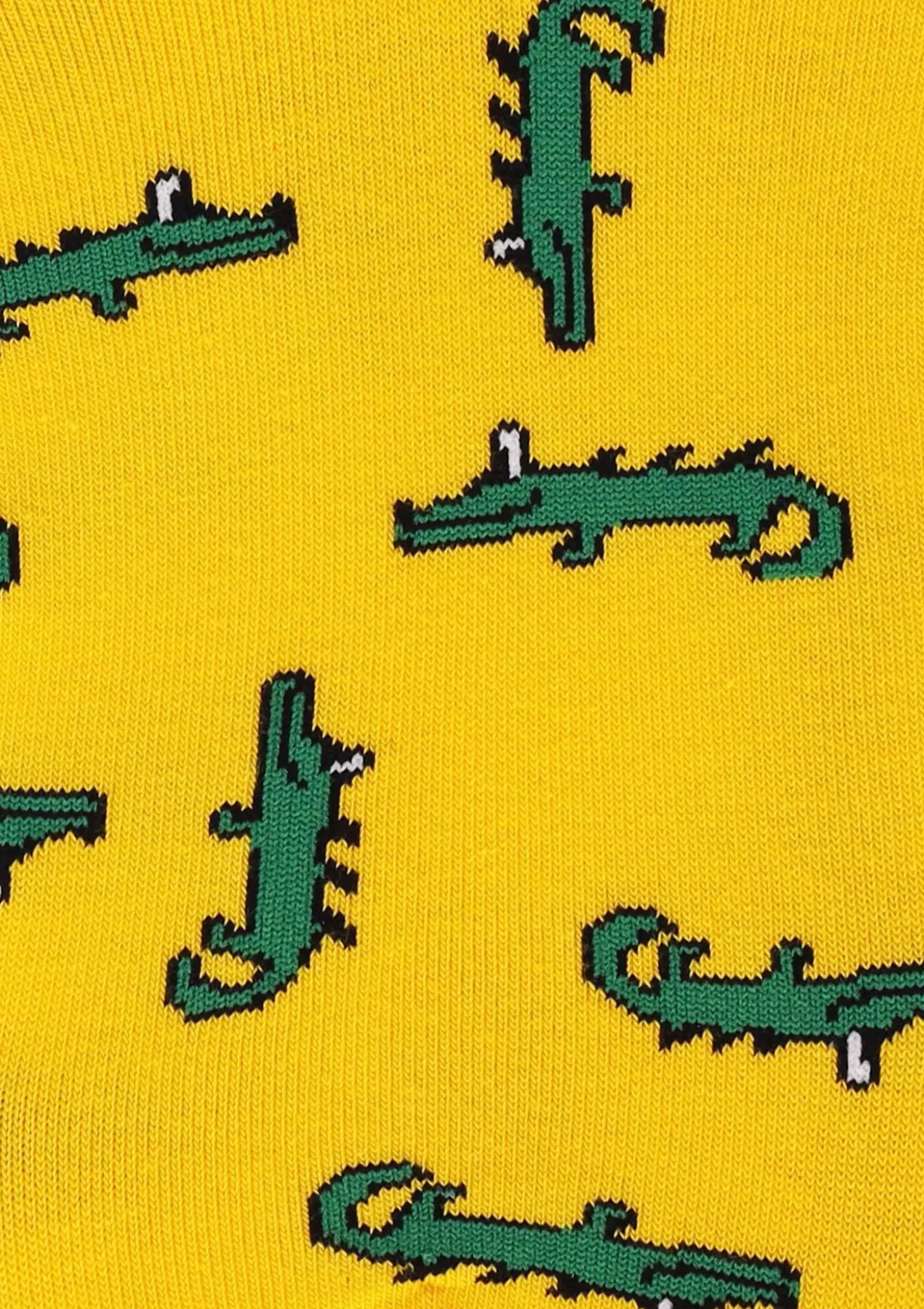 Skarpetki stopki męskie w zielone krokodyle footies men Crocodile Marylin