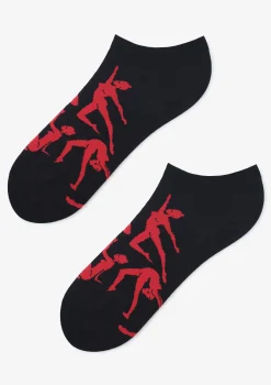 Stopki męskie z grafiką gimnastyczek Footies Men Gymnasts Marilyn
