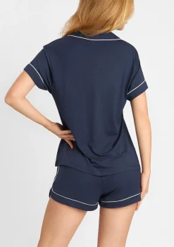 Szorty piżamowe z ekologicznego włókna tencel Hannah Poupee Marilyn